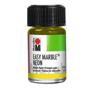 Marabu Easy Marble, 15ml, Neon Yellow Marabu