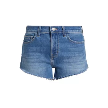 The Zoe Perfect Fit Denim Shorts L'AGENCE