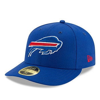 Мужская структурированная шляпа Royal Buffalo Bills Omaha New Era с низким профилем 59FIFTY Lids