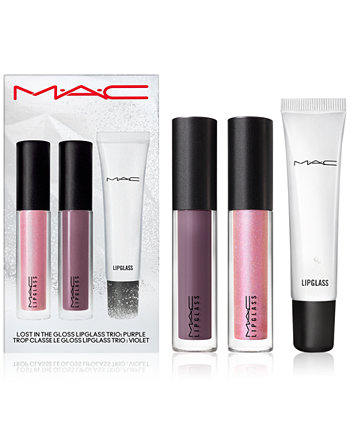 3 шт. Набор блесков для губ Lost In The Gloss MAC Cosmetics