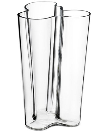 Aalto Finlandia 10-дюймовая прозрачная ваза Iittala