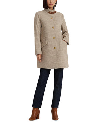 Женское пальто с воротником и пряжкой LAUREN Ralph Lauren