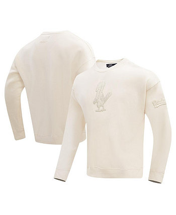 Мужской кремовый пуловер St. Louis Cardinals нейтрального цвета с заниженными плечами, толстовка Pro Standard