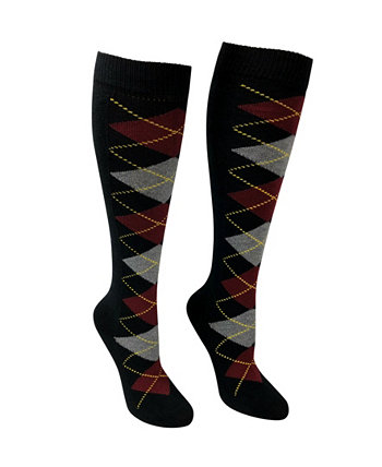 Женские носки до колена - Аргайл Love Sock Company