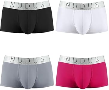 Мужской набор нижнего белья NUDUS из хлопка, 4 шт. в подарочной упаковке Nudus Underwear