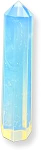 3 Inch Gemstones Obelisk Tower Jumbo Facet Aura Rock Crystal Natural Polished Earth Wand Spirit WholesaleGemShop