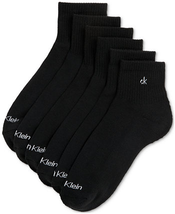 Мужские носки с твердой подушкой Athleisure, шесть пар Calvin Klein