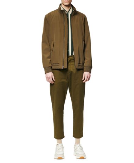 Buxton Solid Bomber Jacket Andrew Marc