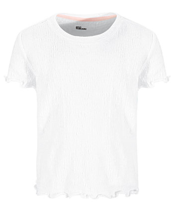 Однотонная текстурированная футболка для больших девочек, созданная для Macy's Epic Threads