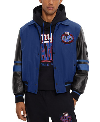 Мужская водоотталкивающая куртка-бомбер BOSS x NFL Giants BOSS