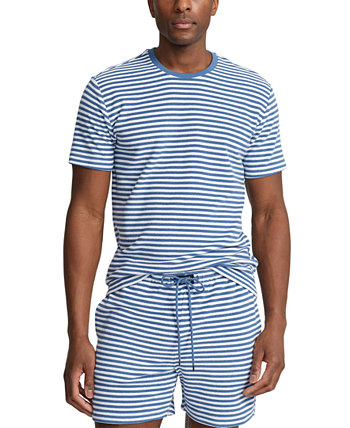 Men's Terry Cabana Crewneck Sleep Shirt Polo Ralph Lauren