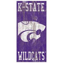 Kansas State Wildcats Heritage Logo Wall Sign Fan Creations