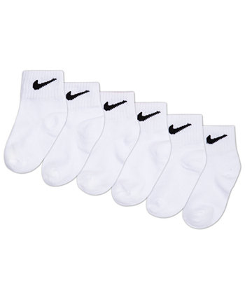Детские носки до щиколотки для мальчиков и девочек в ассортименте, упаковка из 6 шт. Nike