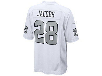 Мужское джерси Las Vegas Raiders Game Josh Jacobs Nike