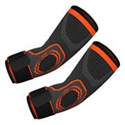 Pair Elbow Pads Protection Brace Tightening Breathable For Sports Unique Bargains