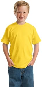 Hanes Boy`s ComfortBlend EcoSmart Crewneck Yellow Hanes