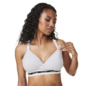  Бюстгальтер для беременных Bravado Designs Original Sleep Nursing Bra, Регулярные Полные Чашки, ДOVE HEATHER, Средний Bravado Designs