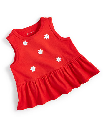Baby Girls Crochet Daisy Tank Top, Created for Macy's First Impressions