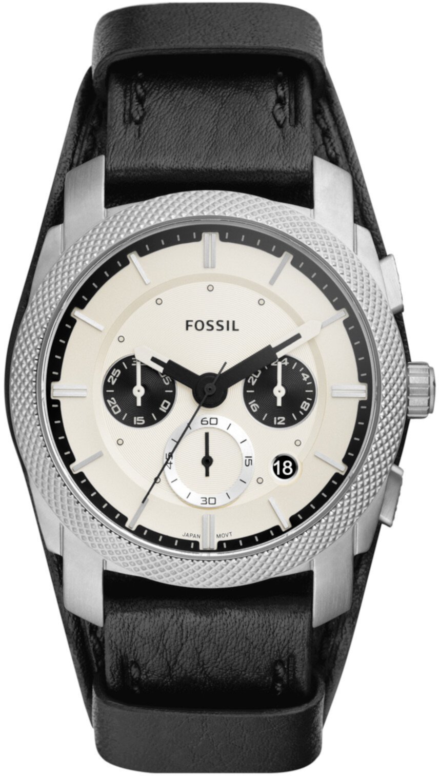 Кожаные часы Machine Chronograph - FS5921 Fossil