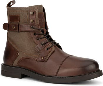 Axion Burnished Cap Toe Boot RESERVE FOOTWEAR