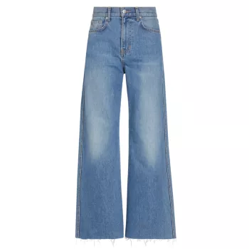 Укороченные широкие джинсы Taylor VERONICA BEARD