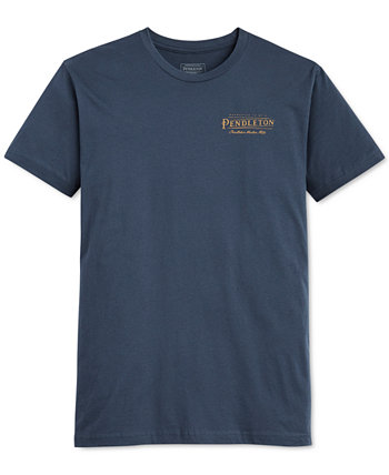 Мужская винтажная футболка с логотипом Pendleton