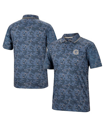 Men's Navy Georgetown Hoyas Speedman Polo Shirt Colosseum