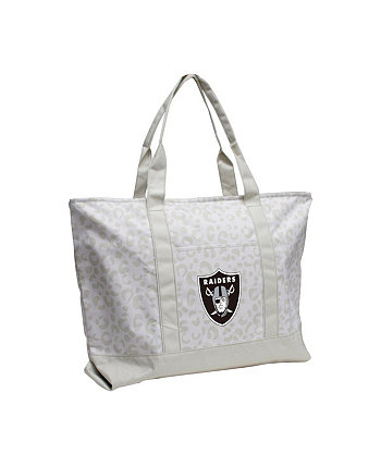 Женская сумка-тоут с леопардовым узором Las Vegas Raiders Logo Brand