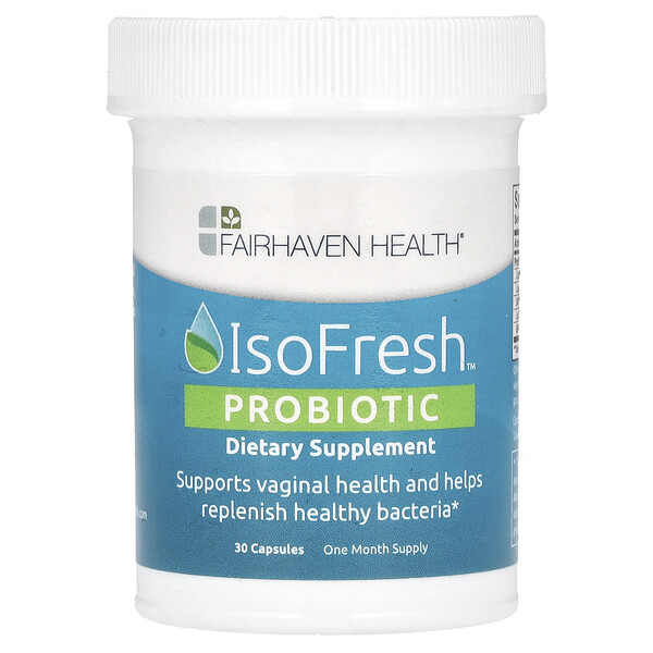IsoFresh Probiotic - 30 капсул - Fairhaven Health Fairhaven Health