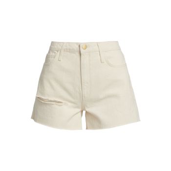 Frayed Cotton Shorts Triarchy