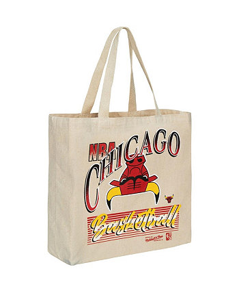 Женская большая сумка с рисунком Chicago Bulls Mitchell & Ness