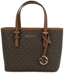 Женская дорожная сумка Carry All из синего текстиля Michael Kors