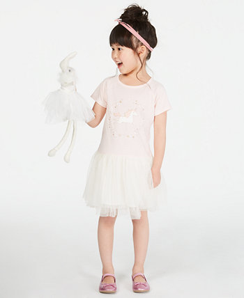 Платье-пачка с единорогом для маленьких девочек, созданное для Macy's Epic Threads