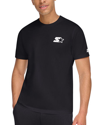 Мужская футболка классического кроя с вышитым логотипом и графическим рисунком Starter