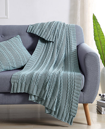 Пледы Dublin Cable Knit VCNY HOME