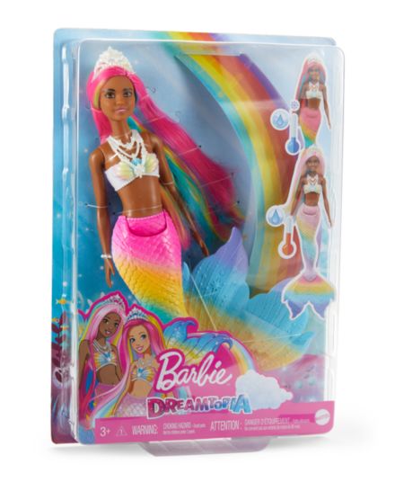 Барби Dreamtopia Волшебная радужная кукла-русалка Barbie