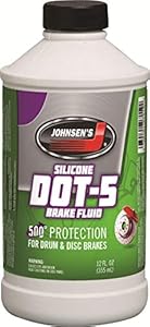 Johnsen's 7012-6 Silicone DOT-5 Brake Fluid - 12 oz. Johnsen's