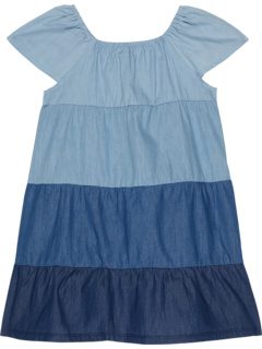 Ярусное платье из шамбре (для малышей/маленьких детей) Splendid Littles