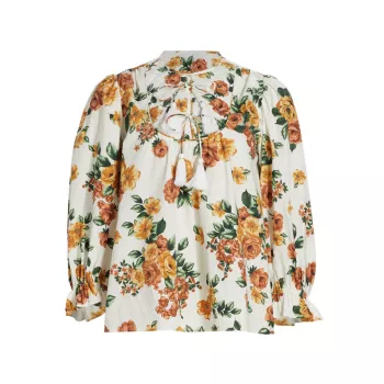 блузка Guilia с цветочным принтом MILLE