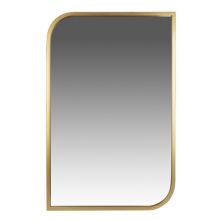 Patton Gold Metal закругленный &amp; Заостренное настенное зеркало Patton