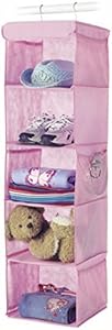 Whitmor 6636-1234-PINK Hanging Accessory Shelves, Pink Whitmor