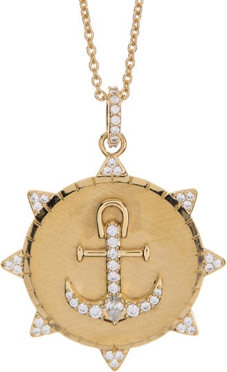 Ожерелье с подвеской в виде якоря NADRI
