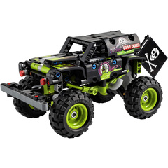 LEGO Technic Monster Jam Grave Digger 42118 Набор для сборки моделей для мальчиков и девочек, которые любят игрушки Monster Truck, новинка 2021 г. (212 деталей) Lego