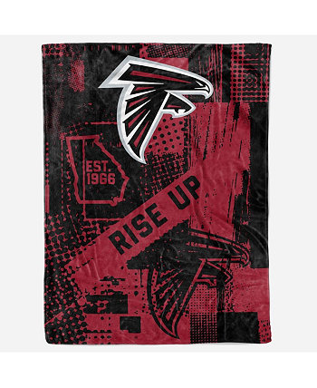 Одеяло для родного города Atlanta Falcons размером 60 x 80 дюймов Logo Brand