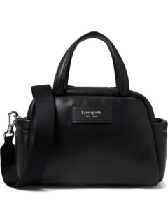 Puffed Smooth Leather Satchel Kate Spade New York