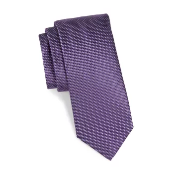 Аккуратный шелковый галстук Canali