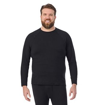 Big & Tall Cuddl Duds® Midweight ClimateSport Performance Base Layer Crew Top Cuddl Duds