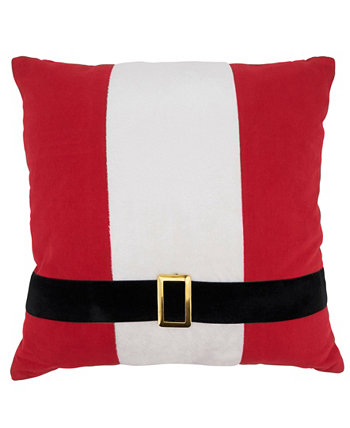 Рождественская подушка для броска, 18 x 18 дюймов Saro