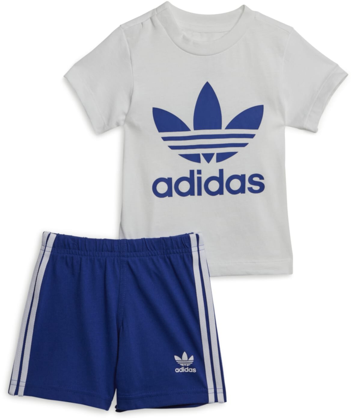 Футболка с шортами-трилистниками (для младенцев / малышей) Adidas