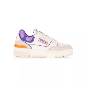 CLC Colorblocked Leather Low-Top Sneakers Autry
